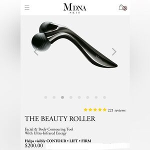 MDNA Beauty Roller for Face & Body - Comes w/ Stand, cloth & papers.